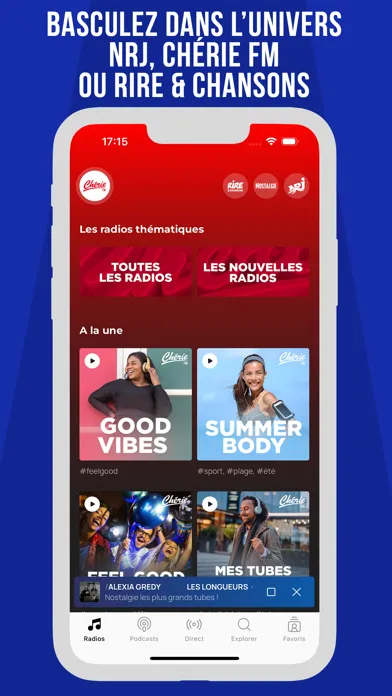 Nostalgie : Radios & Podcasts سکرین شاٹس