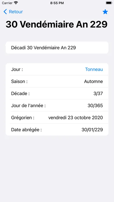 Calendrier républicain moderne应用截图