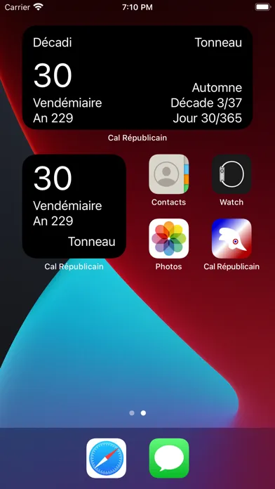 Calendrier républicain moderne应用截图