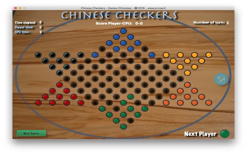 Capturas de pantalla de Chinese Checkers - Dames Chinoises