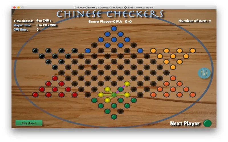 Capturas de pantalla de Chinese Checkers - Dames Chinoises