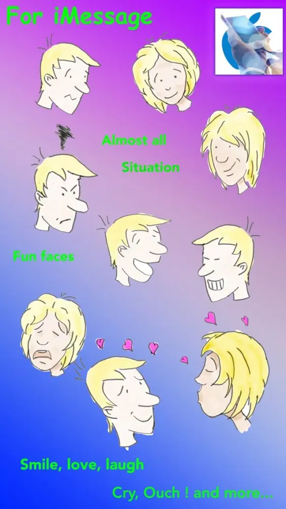 Funny Stickers - Comics应用截图