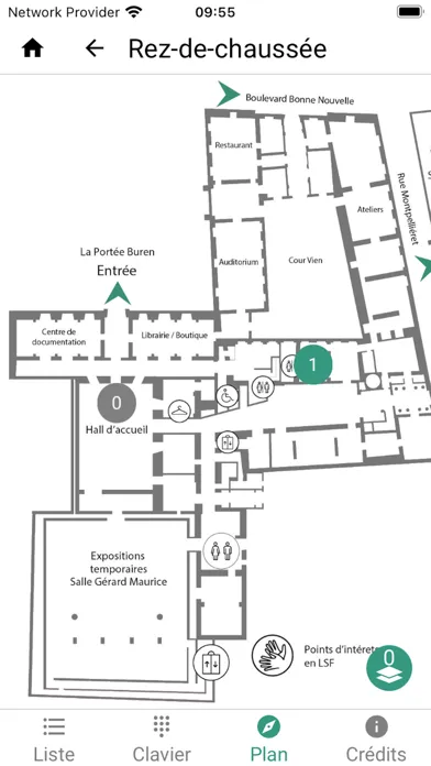 Captures d'écran de Fabre LSF