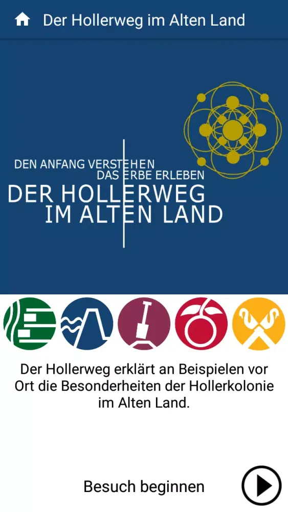 Der Hollerweg im Alten Land 스크린샷