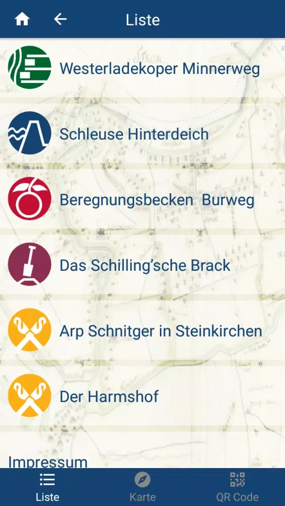 Der Hollerweg im Alten Land 스크린샷