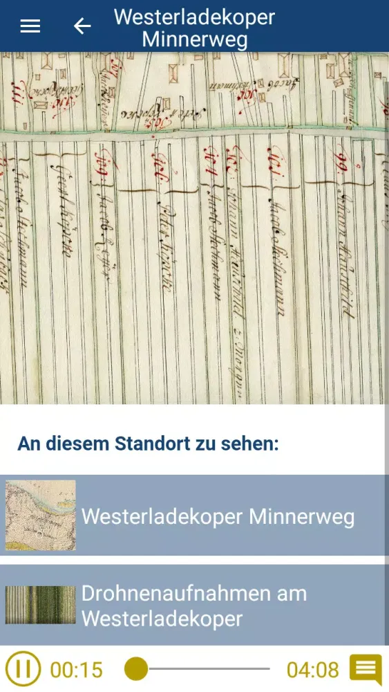 Der Hollerweg im Alten Land 스크린샷