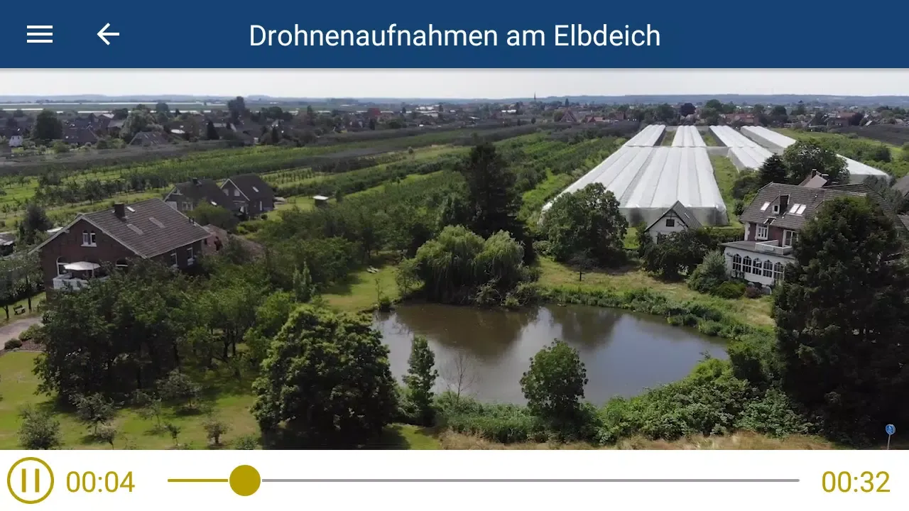 Der Hollerweg im Alten Land 스크린샷