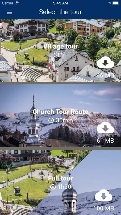 Capturas de pantalla de Megève. Itinéraires découverte