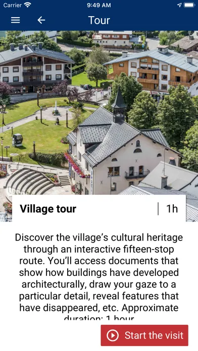 Capturas de pantalla de Megève. Itinéraires découverte