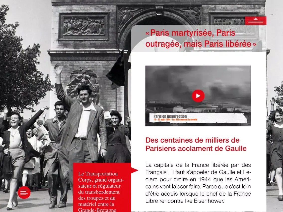 D-Day 70ème anniversaire du Débarquement iPad  Ekran Görüntüleri