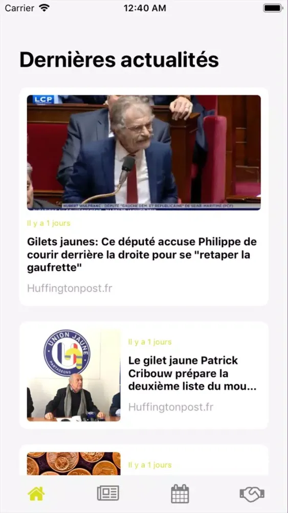 Mouvement des Gilets jaunes Screenshots