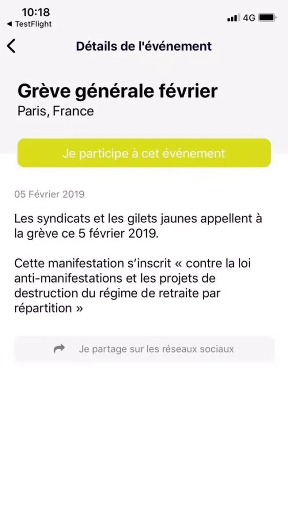 Mouvement des Gilets jaunes Screenshots