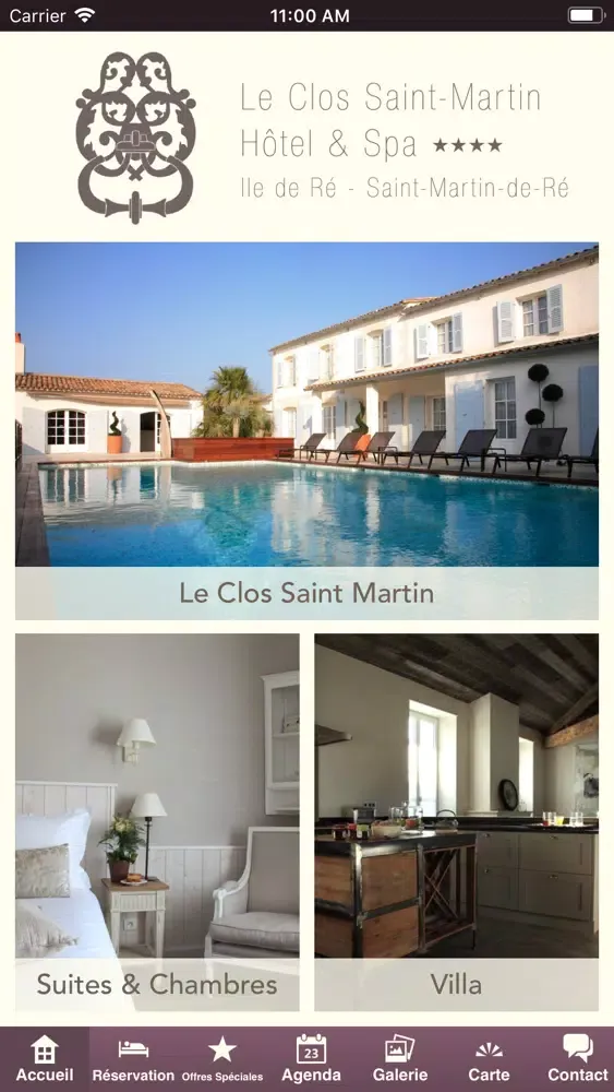 Le Clos Saint Martin スクリーンショット