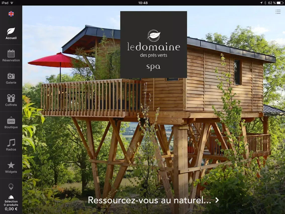 Domaine des Prés Verts iPad  Screenshots