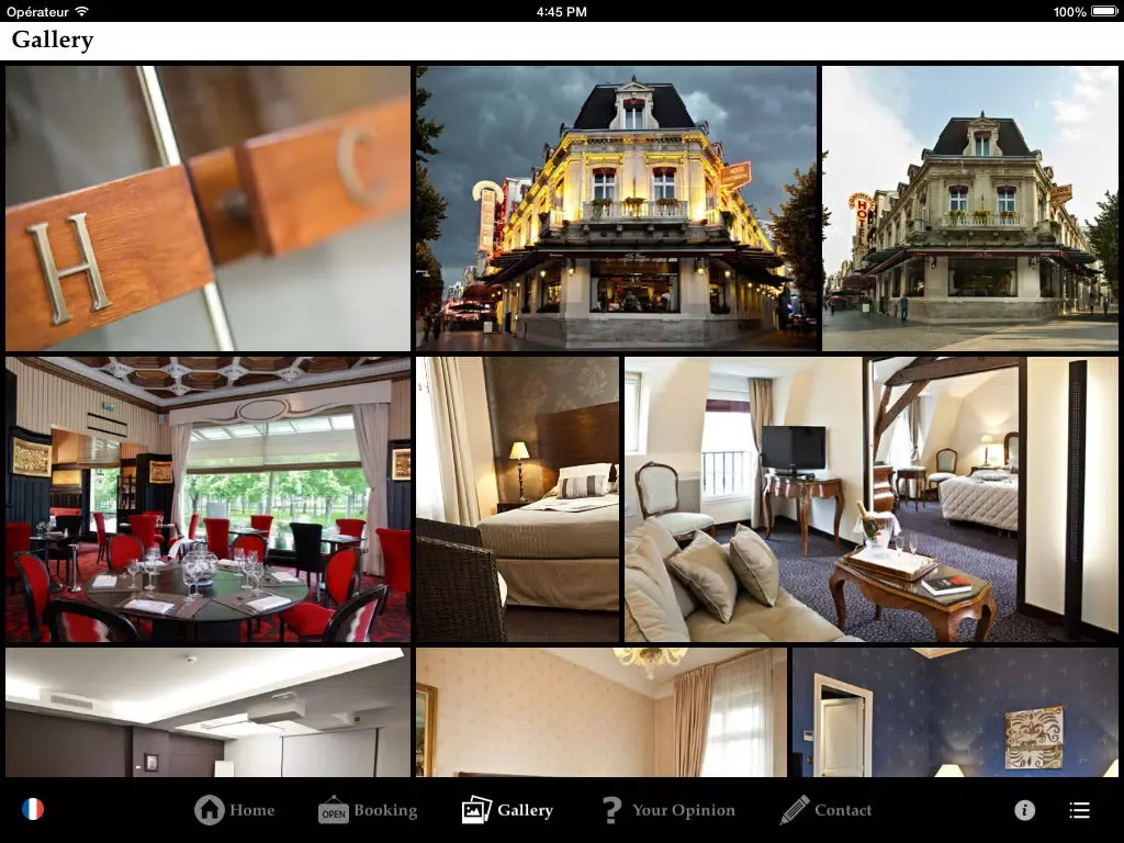 Grand Hôtel Continental iPad  स्क्रीनशॉट