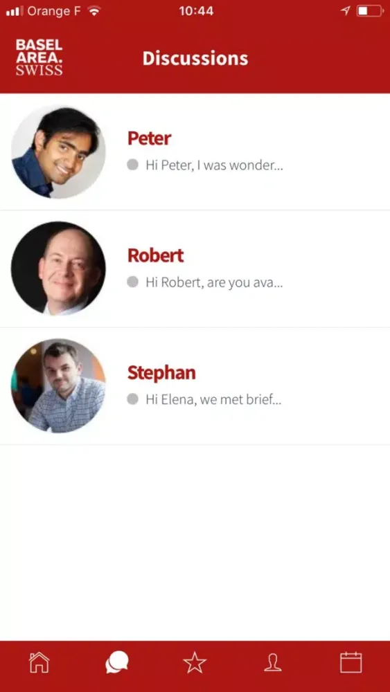 Ảnh chụp màn hình của Connecting Innovators