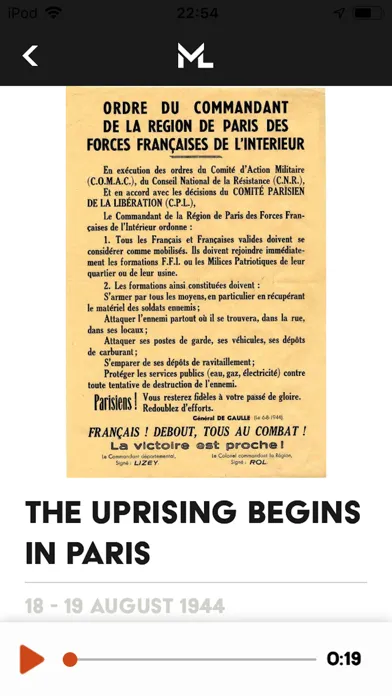 Capturas de pantalla de Liberation of Paris Museum