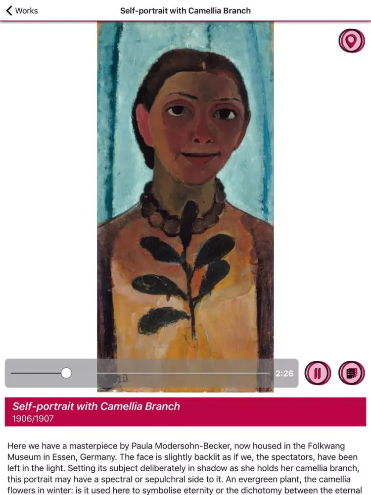 Paula Modersohn Becker exhibition iPad  Ekran Görüntüleri