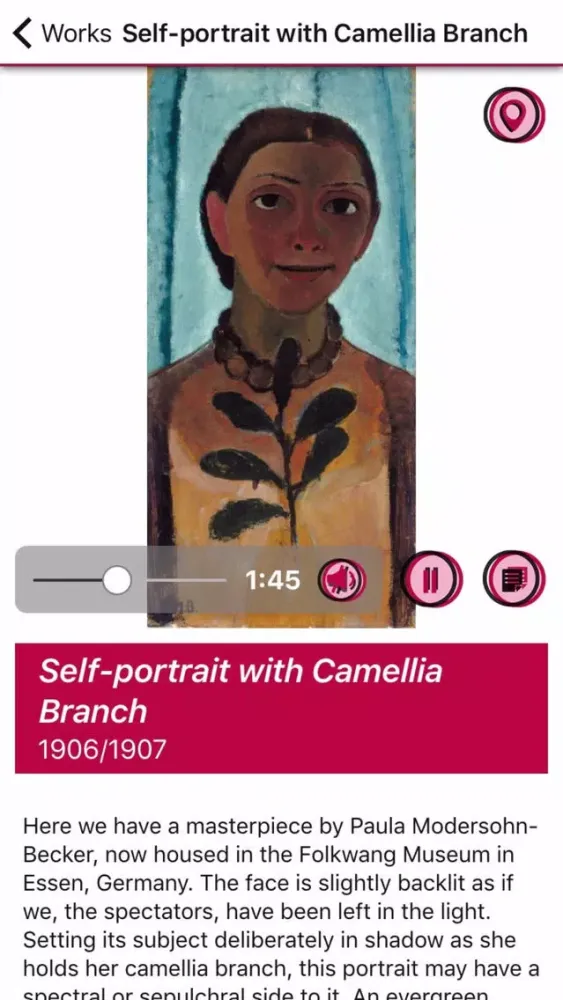 Paula Modersohn Becker exhibition Ekran Görüntüleri