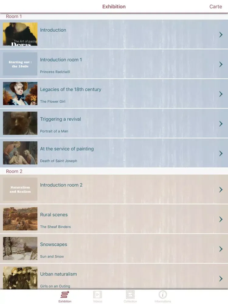 The art of pastel iPad  Screenshots