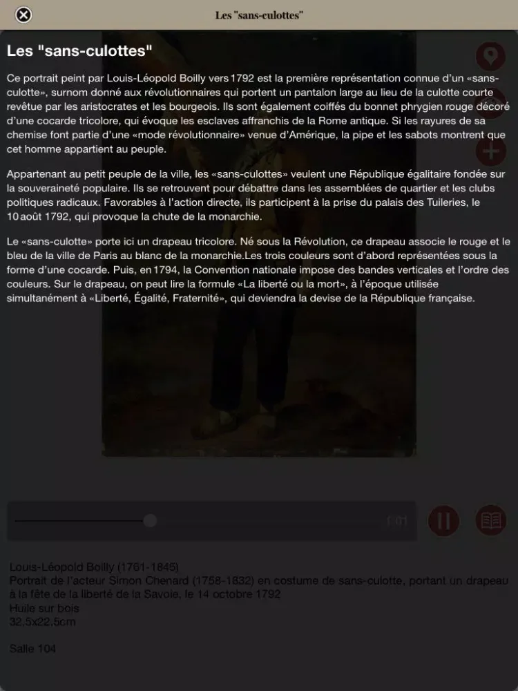 La Révolution française au Musée Carnavalet iPad  स्क्रीनशॉट