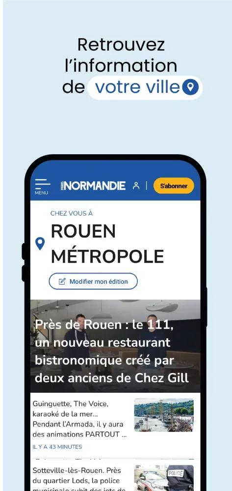 Capturas de tela do Paris-Normandie : Actu & vidéo