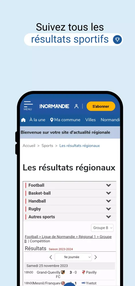 Capturas de tela do Paris-Normandie : Actu & vidéo