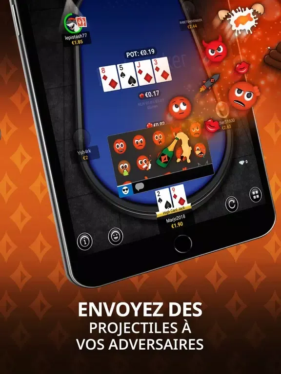 تصاویر partypoker - Poker en Ligne iPad 