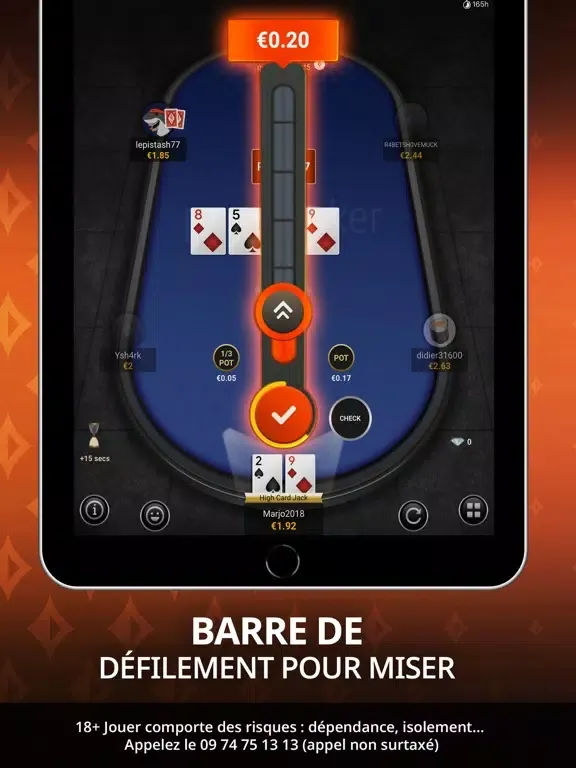 تصاویر partypoker - Poker en Ligne iPad 