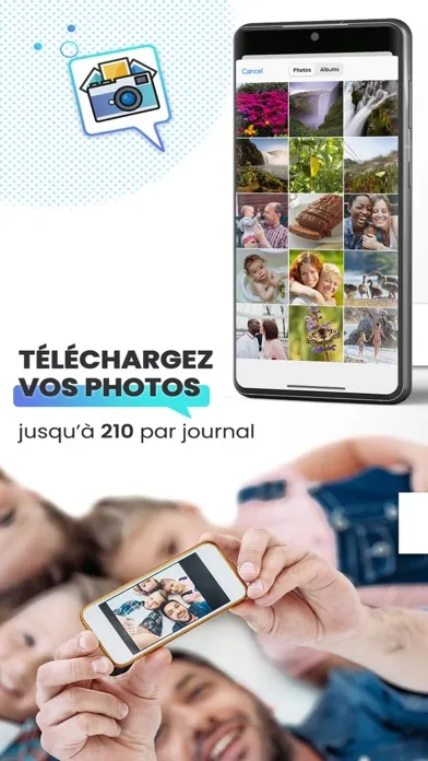 Capturas de tela do Petit Potin - Journal familial