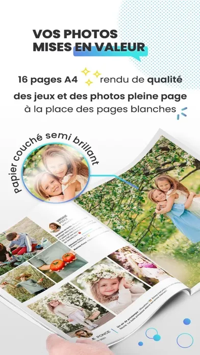 Capturas de tela do Petit Potin - Journal familial