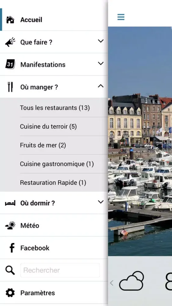 Captures d'écran de Dieppe Tour