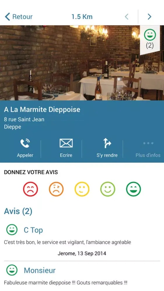 Captures d'écran de Dieppe Tour