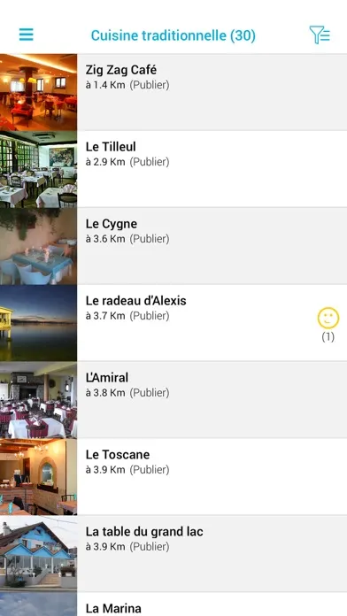 Captures d'écran de Rando Pays d'Evian