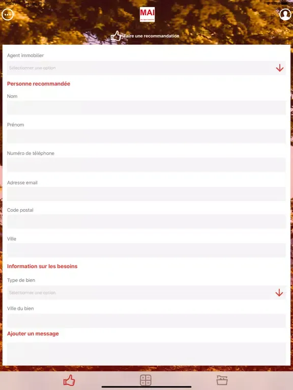 Mon Agent Immobilier iPad  Screenshots