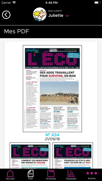 Скриншоты L'ÉCO