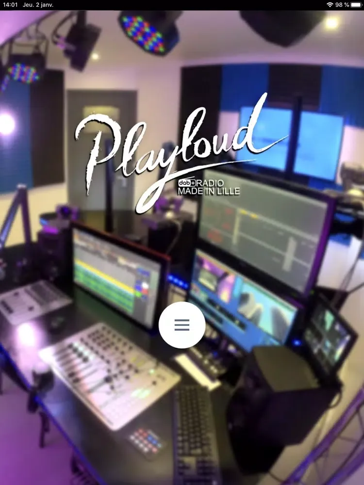 ภาพหน้าจอของ Playloud Live iPad 