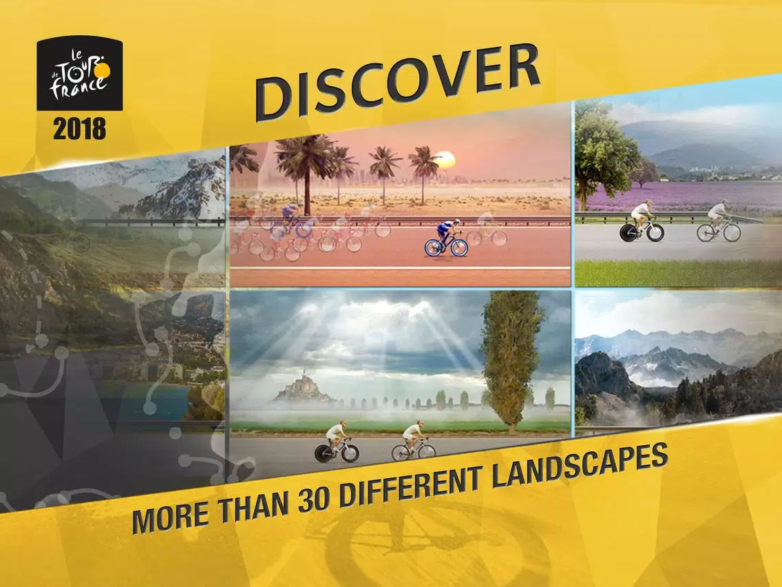 Tangkapan layar Tour de France 2018 The Game iPad 