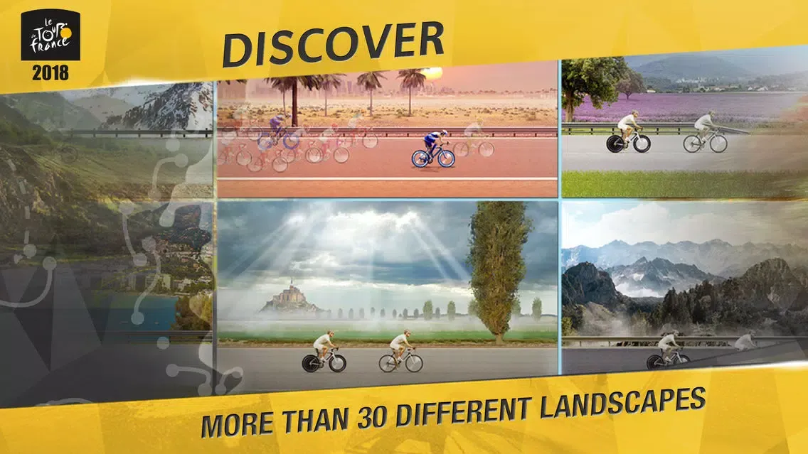 Tangkapan layar Tour de France 2018 The Game