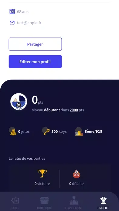 Screenshot di Pokernaval (Officiel)