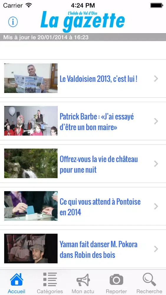 La Gazette du Val d'Oise Screenshots