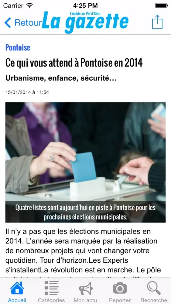 La Gazette du Val d'Oise Screenshots