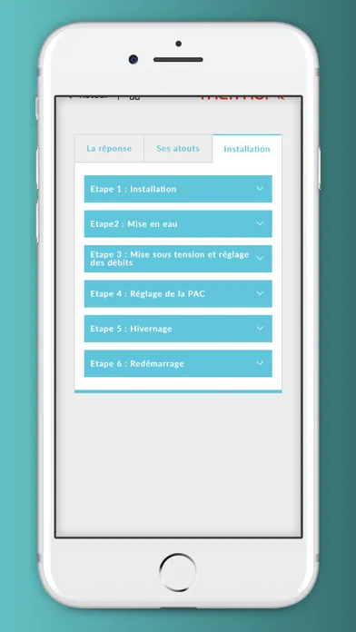 PAC piscine Screenshots
