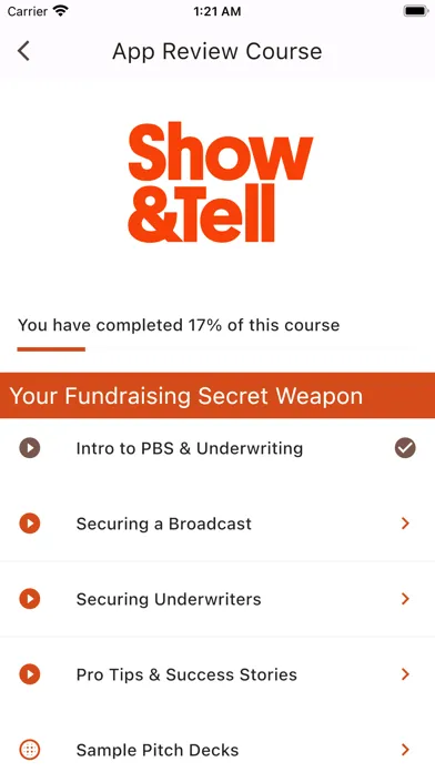 Скриншоты Show&Tell EDU
