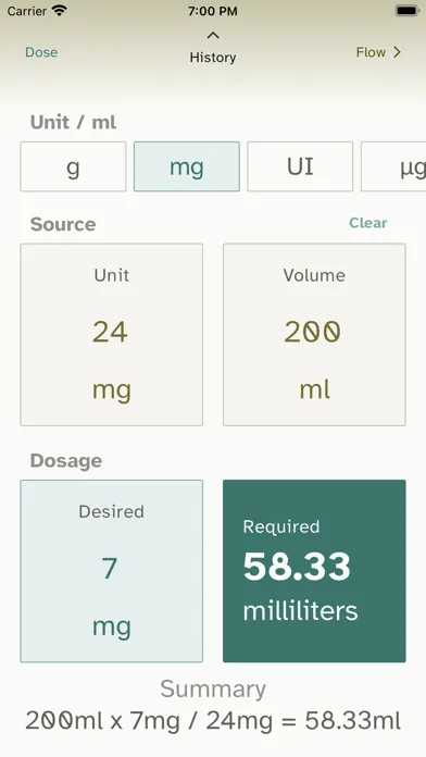 CalcuDose Screenshots