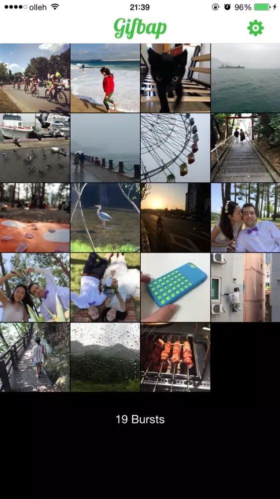 GIFbap - Bring your bursts of photos to life应用截图