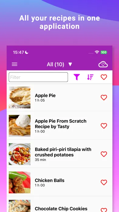My Recipe Box: My Cookbook স্ক্রিনশট