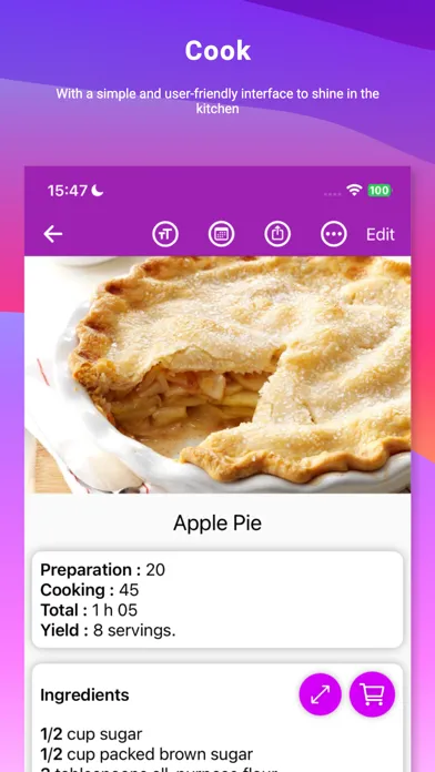 My Recipe Box: My Cookbook স্ক্রিনশট