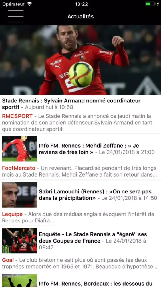 Rennes actu en direct 스크린샷