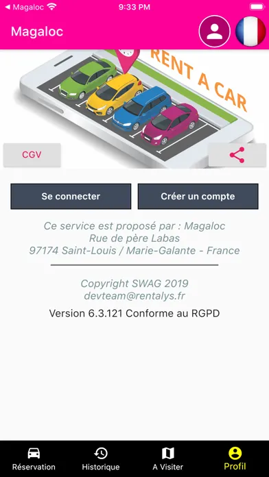Screenshot di Magaloc